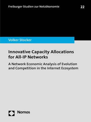cover image of Innovative Capacity Allocations for All-IP Networks